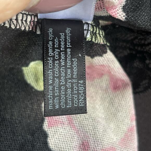 The Limited Womens Tank Top Medium Floral Mesh Lightweight Y2K Lace Trim - Picture 7 of 11